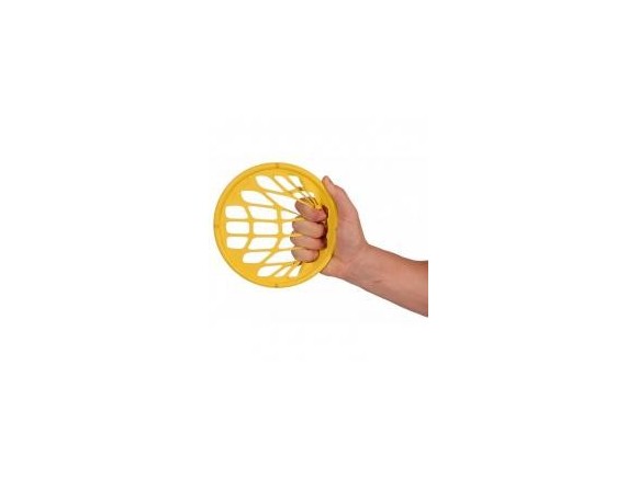 Power Web Junior Ø19 cm résistance souple jaune | Disque rééducation de la main Power Web Junior Ø19 cm résistance souple jaune | Disque rééducation de la main