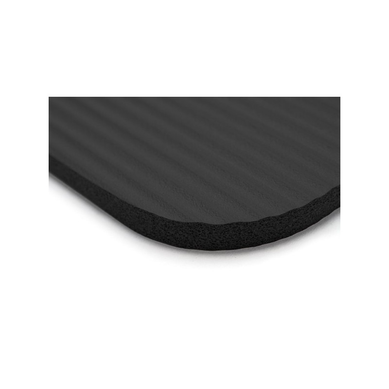 Zoom sur les bords arrondis du tapis de gym SISSEL® Pro noir Zoom sur les bords arrondis du tapis de gym SISSEL® Pro noir