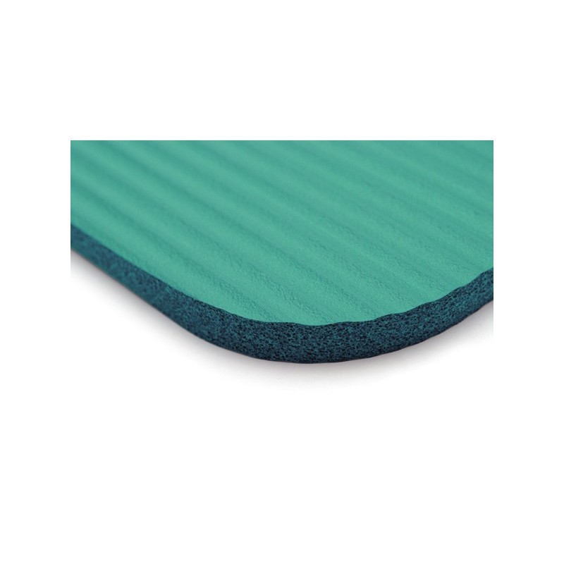 Zoom sur les bords arrondis du tapis de gym SISSEL® Pro vert Zoom sur les bords arrondis du tapis de gym SISSEL® Pro vert