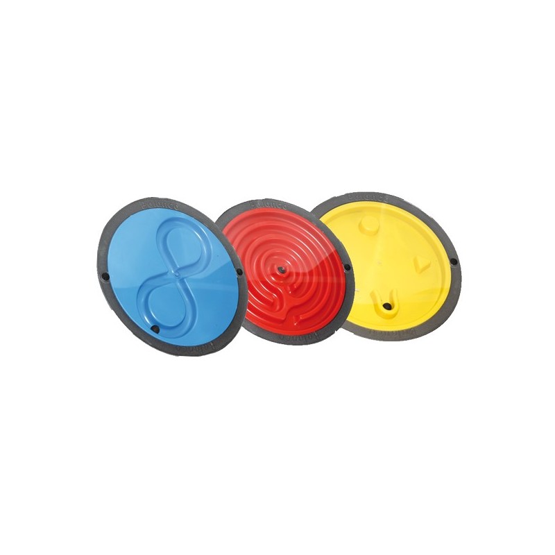 Kit de 3 plateaux Balanco bleu, jaune et rouge Kit de 3 plateaux Balanco bleu, jaune et rouge