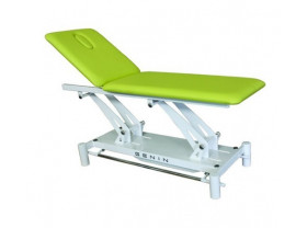 Table de massage électrique 2 plans GENIN Espace 3175 verte - sisselpro.fr
