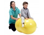 Exercices femme et enfant avec Ballon Cacahuète Physio Roll