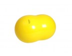 Ballon Cacahuète Physio Roll jaune 55 cm