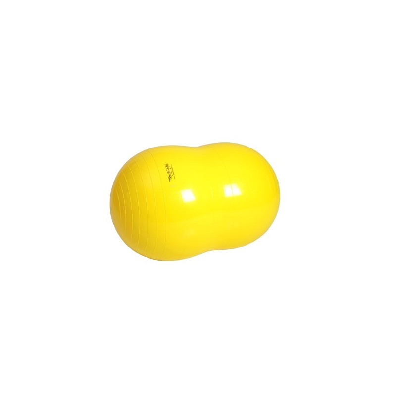 Ballon Cacahuète Physio Roll jaune 55 cm