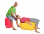 Exercices en binôme avec Ballon Cacahuète Physio Roll