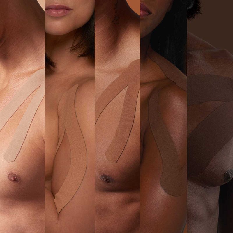 Bandes  K-Tape® My Skin Mix couleurs de la peau - K-Taping® - SISSEL Pro
