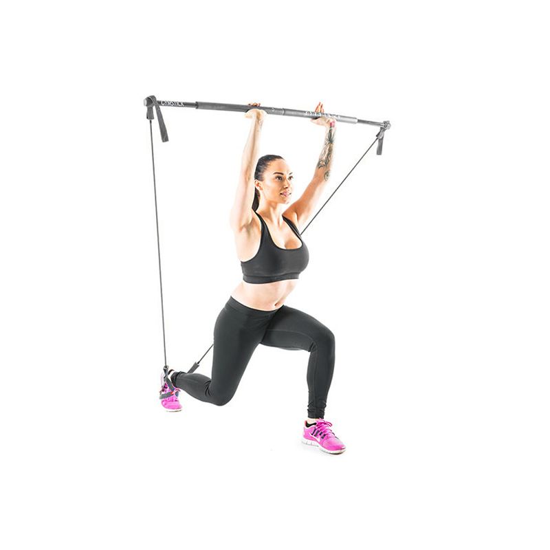 Gymstick Original en utlisation par une athlète avec un genou au sol