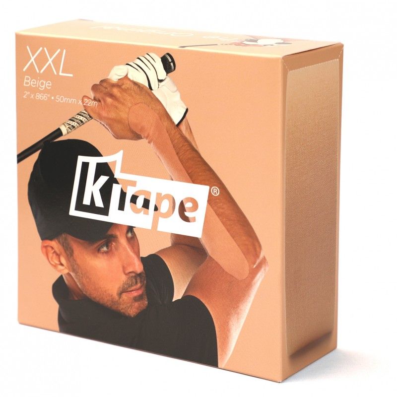 Packaging bande de kinésiologie K-Tape® XXL 22 m beige - K-Taping® - SISSEL Pro Packaging bande de kinésiologie K-Tape® XXL 22 m beige - K-Taping® - SISSEL Pro