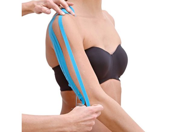 Application K-Tape® Lymph pre-coupé - Bandes K-Taping® Application K-Tape® Lymph pre-coupé - Bandes K-Taping®