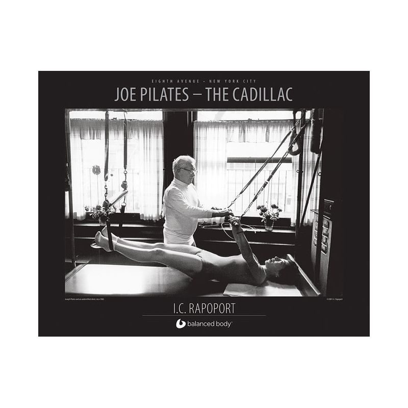Poster The Cadillac Balanced body® - Poster Pilates - SISSEL Pro