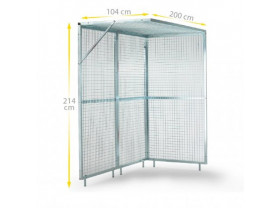 Cage de Pouliethérapie 1 x 2 m