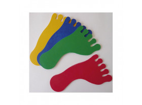 Empreinte de pieds et de mains