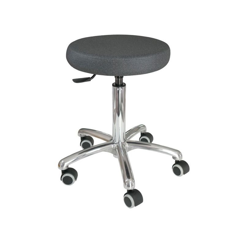 Tabouret à roulettes chromé Winelec® 