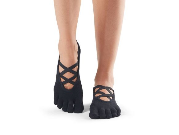 Chaussettes antidérapantes Pilates Toesox® FT Elle - Chaussette Pilates - sissel france Chaussettes antidérapantes Pilates Toesox® FT Elle - Chaussette Pilates - sissel france