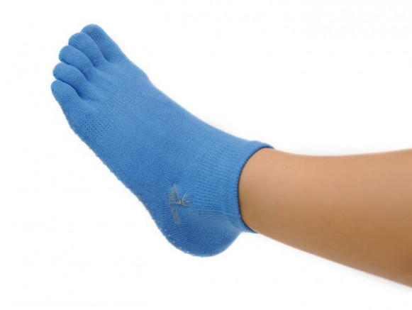 Chaussettes Pilates bleu ciel en fibre de bamboo - Accessoires Pilates - SISSEL Pro Chaussettes Pilates bleu ciel en fibre de bamboo - Accessoires Pilates - SISSEL Pro