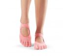 Chaussettes Pilates Toesox® FT Bellarina Melon avec orteils séparés | SISSEL France
