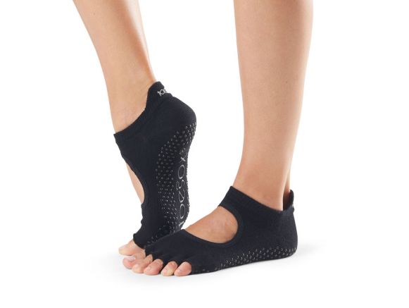 Chaussettes Pilates Toesox® HT Bellarina Noir | Chaussettes de Pilates Chaussettes Pilates Toesox® HT Bellarina Noir | Chaussettes de Pilates