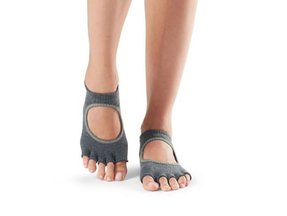 Chaussettes Pilates Toesox® HT Bellarina Gris anthracite | Chaussettes Pilates Chaussettes Pilates Toesox® HT Bellarina Gris anthracite | Chaussettes Pilates