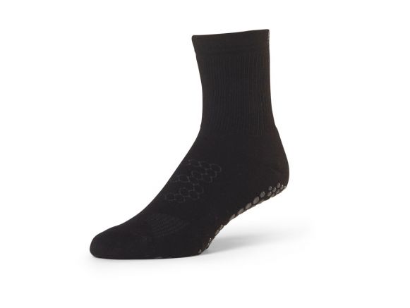 Chaussettes antidérapantes homme BASE 33™ Crew Noir | Chaussettes anti-dérapantes Chaussettes antidérapantes homme BASE 33™ Crew Noir | Chaussettes anti-dérapantes