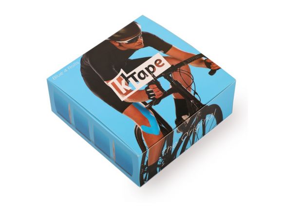 Packaging boîte de 4 bandes de kinésiologie Bleu | Bandes k-tape Packaging boîte de 4 bandes de kinésiologie Bleu | Bandes k-tape