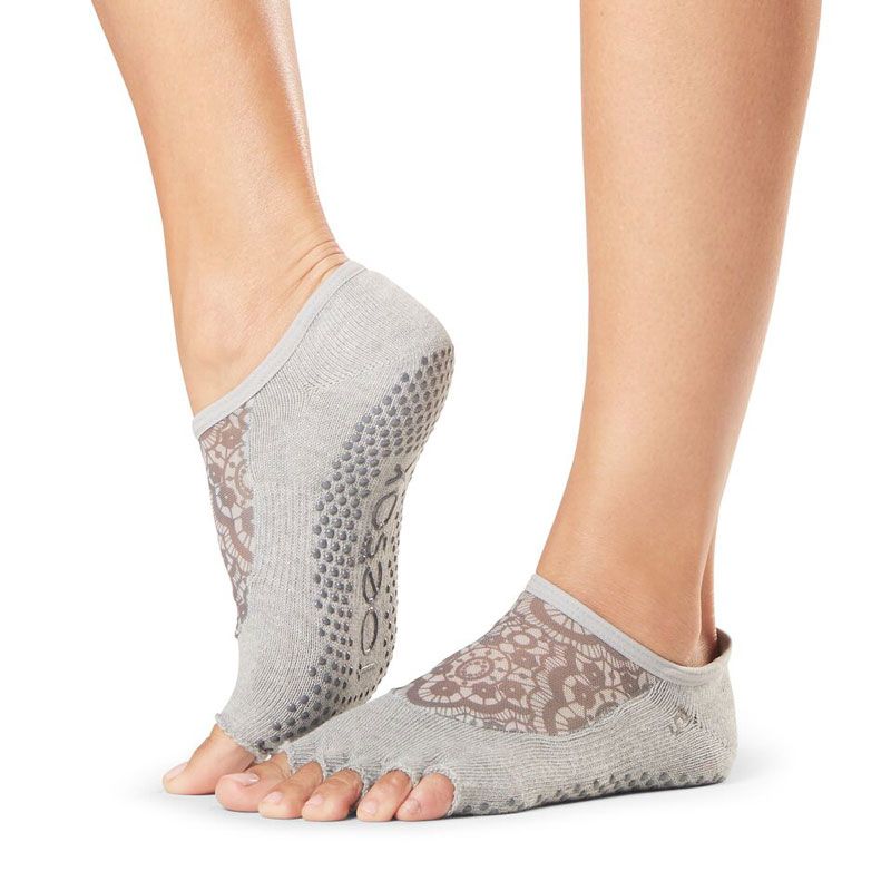 Chaussettes antidérapantes Pilates Toesox® Half Toe Luna Legend Chaussettes antidérapantes Pilates Toesox® Half Toe Luna Legend