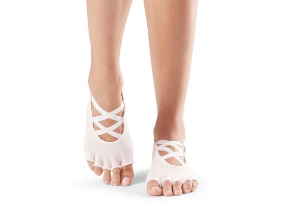 Chaussettes de Pilates Toesox® Half Toe Elle Ballet Pink | Chaussettes antidérapantes femme Chaussettes de Pilates Toesox® Half Toe Elle Ballet Pink | Chaussettes antidérapantes femme
