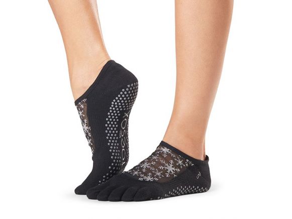Chaussettes antidérapantes Toesox® Full Toe Luna Prancer | Chaussettes Pilates Chaussettes antidérapantes Toesox® Full Toe Luna Prancer | Chaussettes Pilates