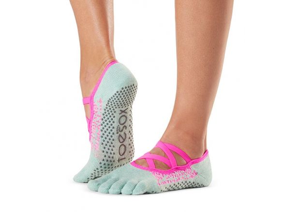 Chaussettes antidérapantes Toesox® Full Toe Elle | Chaussettes toesox | Sissel France Chaussettes antidérapantes Toesox® Full Toe Elle | Chaussettes toesox | Sissel France