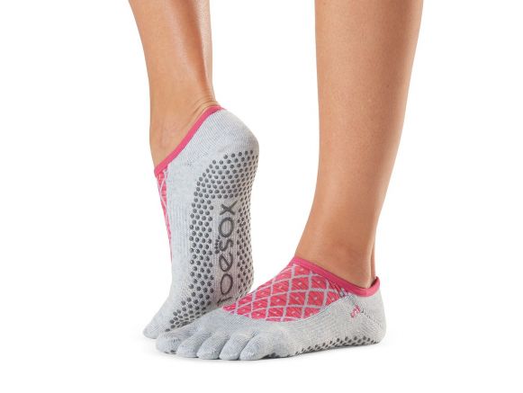 Chaussettes antidérapantes Toesox® Full Toe Luna Siesta | Chaussettes de Pilates Chaussettes antidérapantes Toesox® Full Toe Luna Siesta | Chaussettes de Pilates