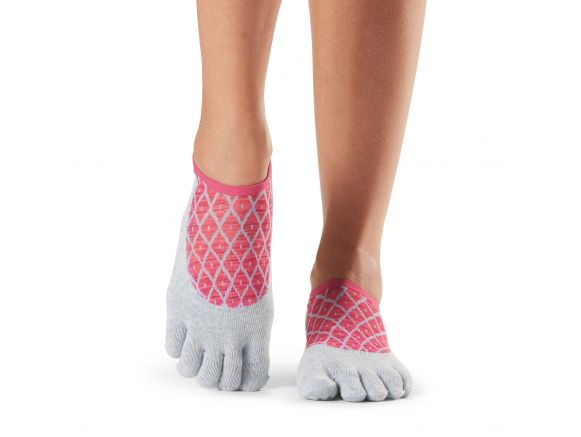 Chaussettes antidérapantes Toesox® Full Toe Luna | Chaussettes Yoga Chaussettes antidérapantes Toesox® Full Toe Luna | Chaussettes Yoga