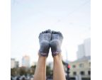 Chaussettes antidérapantes Toesox® Full Toe Lowrise | Chaussettes yoga 