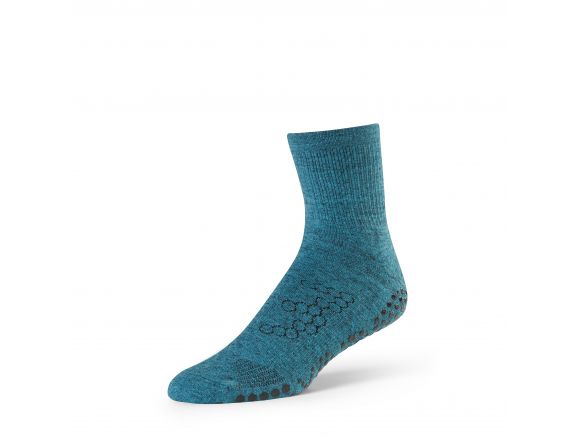 Chaussettes antidérapantes BASE 33™ Crew homme Wave | Chaussettes Pilates Chaussettes antidérapantes BASE 33™ Crew homme Wave | Chaussettes Pilates