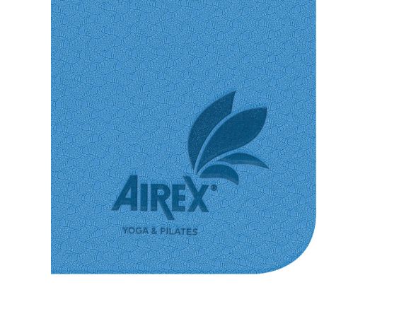 Logo tapis de yoga AIREX® Eco Pro bleu Logo tapis de yoga AIREX® Eco Pro bleu