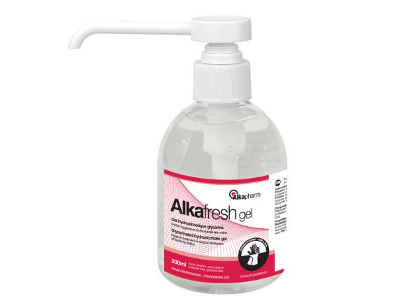 Gel hydroalcoolique glycériné Alkafresh 300 mL | gels hydroalcooliques Gel hydroalcoolique glycériné Alkafresh 300 mL | gels hydroalcooliques