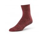 Chaussettes antidérapantes BASE 33™ Crew homme burgundy
