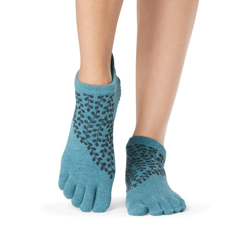 Chaussettes antidérapantes Toesox® Full Toe Lowrise