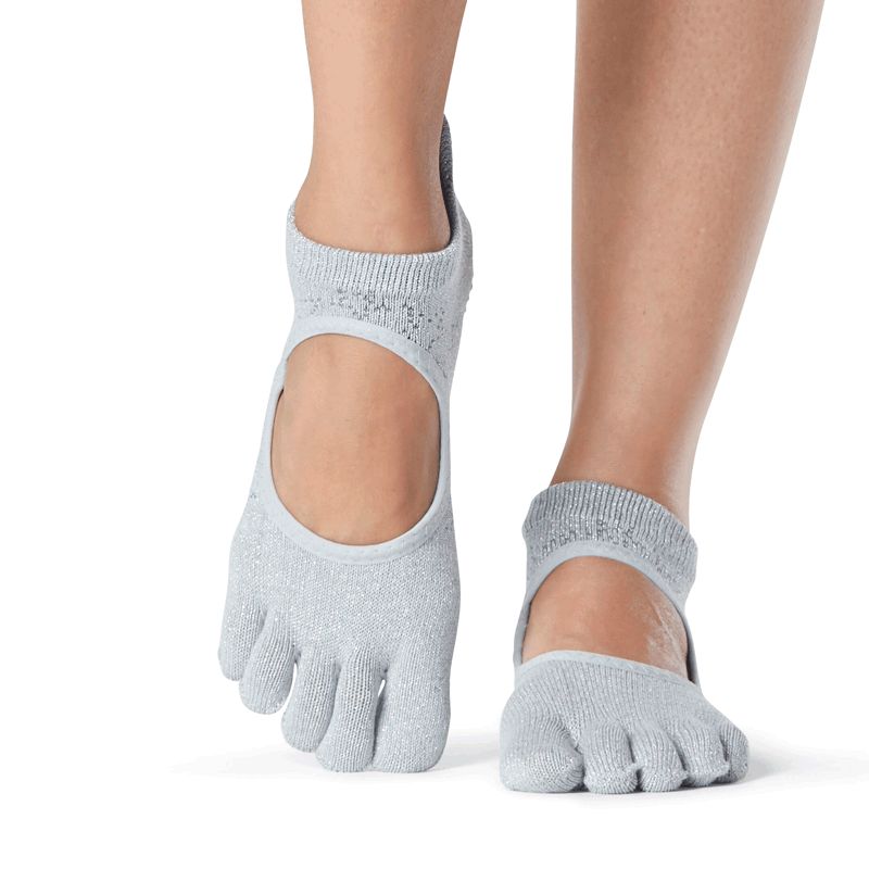 Chaussettes antidérapantes Toesox® Full Toe Bellarina