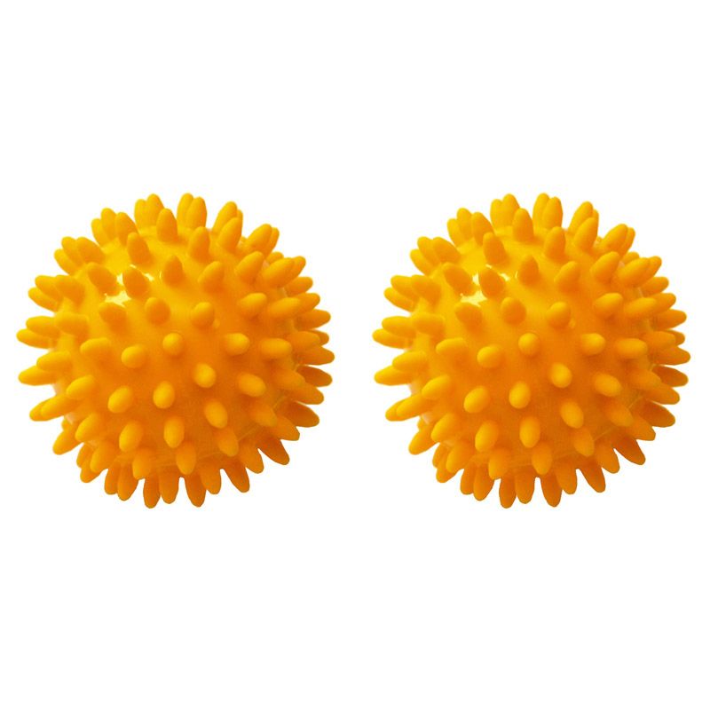 Balles hérisson SISSEL® SPIKY BALL 8 cm jaune