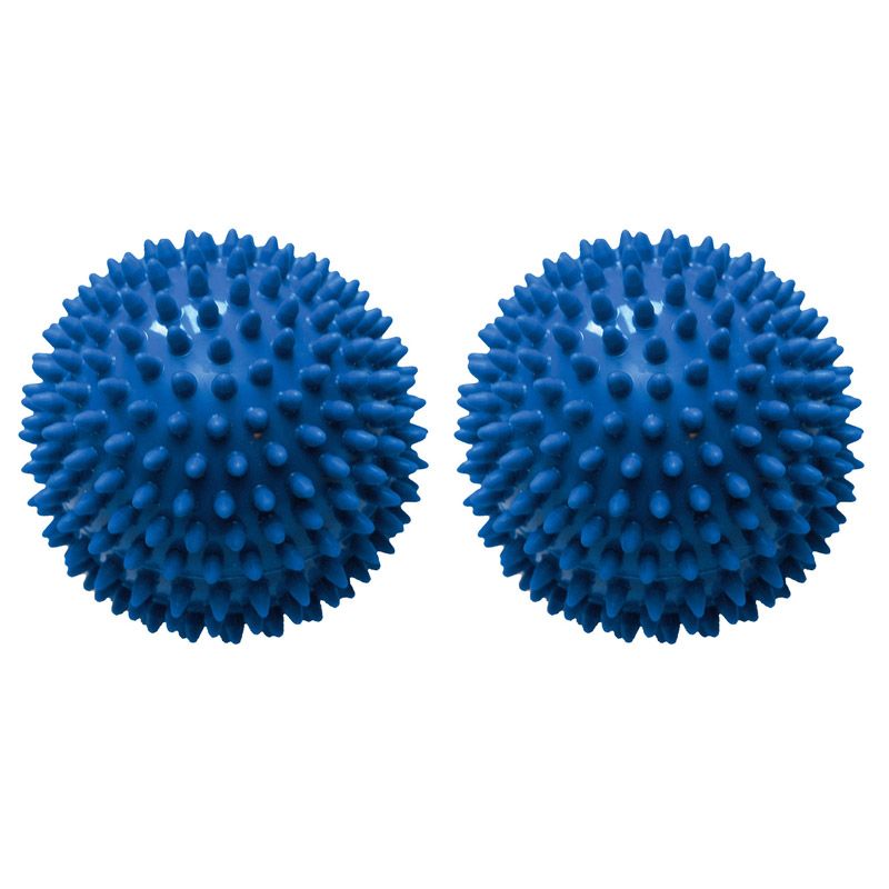 9cm blanc-Boule de Massage à picots en PVC de 7.5CM, rouleau de soulagement du Stress, Fitness