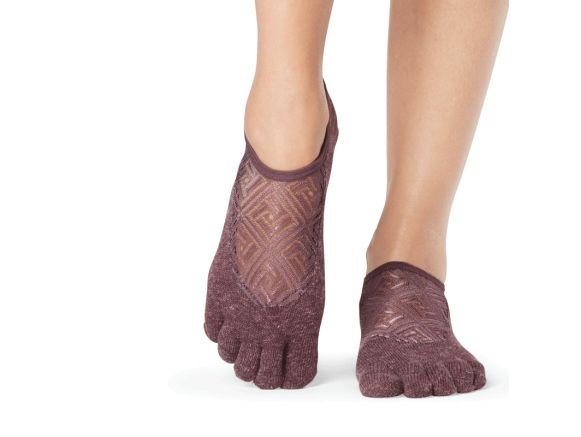 Chaussettes antidérapantes Toesox® Full Toe Luna entity Chaussettes antidérapantes Toesox® Full Toe Luna entity
