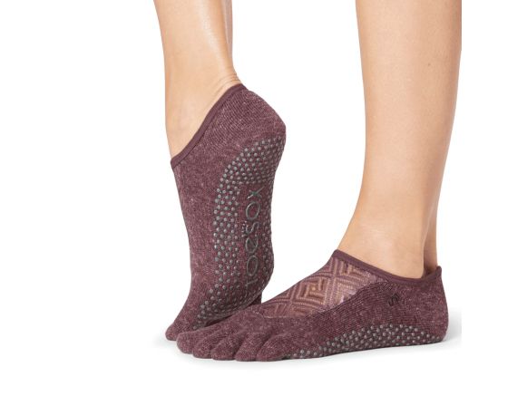 Chaussettes antidérapantes Toesox® Full Toe Luna entity Chaussettes antidérapantes Toesox® Full Toe Luna entity