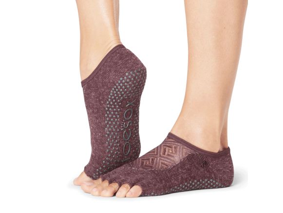 Chaussettes antidérapantes Toesox® Half Toe Luna Entity Chaussettes antidérapantes Toesox® Half Toe Luna Entity