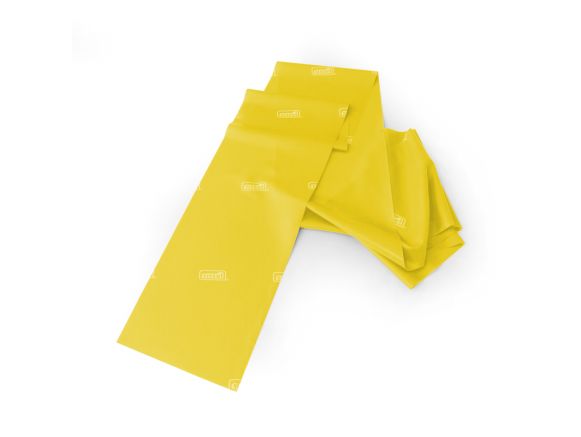 Bande élastique jaune SISSEL® FITBAND Essential 2,5 m - Bande de tonification Bande élastique jaune SISSEL® FITBAND Essential 2,5 m - Bande de tonification