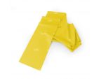 Bande élastique jaune SISSEL® FITBAND Essential 2,5 m - Bande de tonification