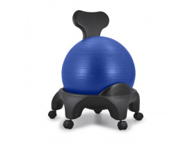 Chaise ergonomique avec ballon Tonic Chair® Originale Bleu
