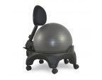 Chaise ergonomique avec ballon Tonic Chair® Confort Noir