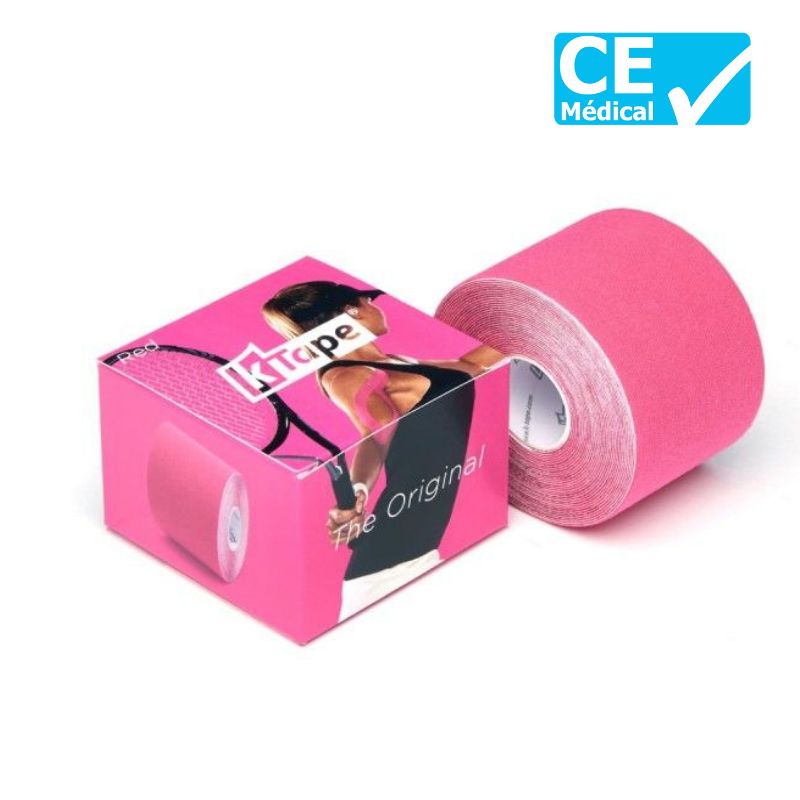 Packaging bande taping K-Tape® 5 m rose | K-Tape® Packaging bande taping K-Tape® 5 m rose | K-Tape®