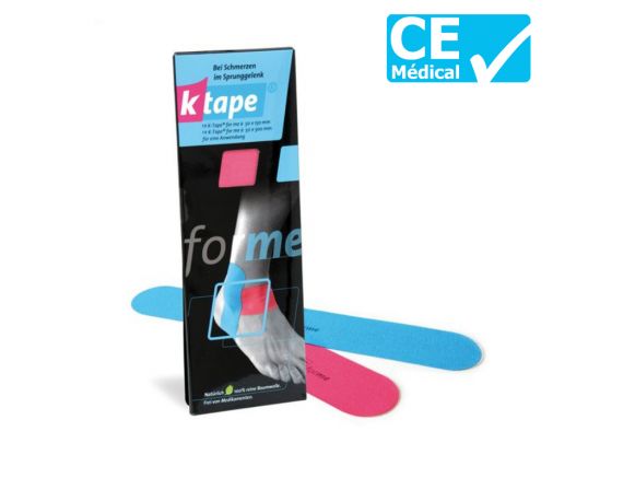 Bande taping K-Tape® For Me bleu et rose Bande taping K-Tape® For Me bleu et rose