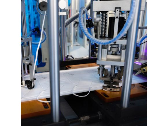 Ligne de production des masques FFP2 made in France Ligne de production des masques FFP2 made in France