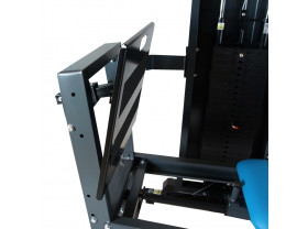 Option plateau pied inclinable par paliers